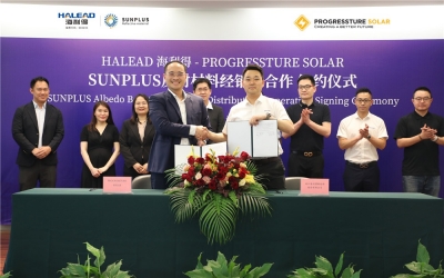 尊龙凯时人生就是搏与Progressture Solar签署战略合作协议，共推绿色能源转型